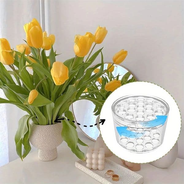 2pcspack Spiral Ikebana Stem Holder for Flowers Vases DIY Bouquet Twis 260429