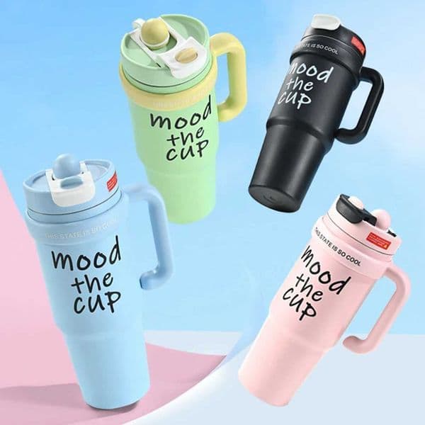 NEW Stainless Steel Vacuum Insulated Tumbler with Lid for Water Iced Tea or Coffee 800ml 27oz Summer Winter Insulated MugT260429
