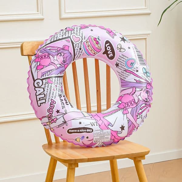 Adult Inflatable Swim Ring Underarm Swimming Pool Lifebuoy Beach Water Toy Essential Float For 260429