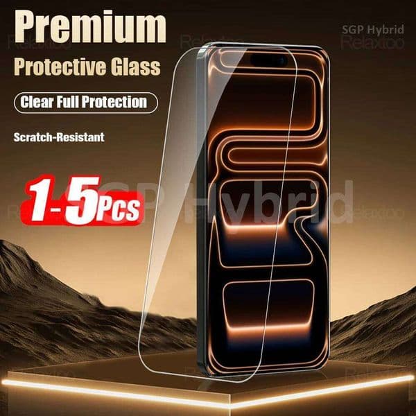 1-5Pcs HD Screen Protector for iPhone 17 Pro Max Tempered iPhone17 Air 17Pro Protective Glass iPhone16 Plus 16 ProMax 16e 26L0429