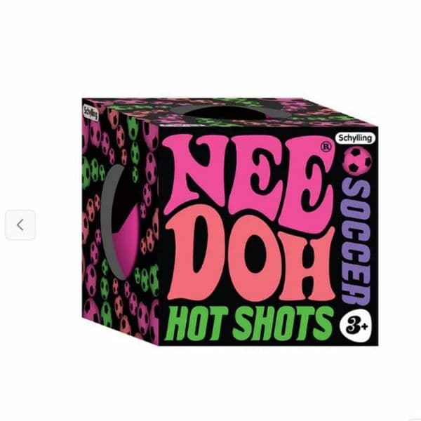 HOT Wholesale! Soccer NeeDoh Squeeze Squishy Fidget Toys Boxed Needoh Office Stress Relief Collectible Sensory Toy for Kids and Adults Gifts Stock Fast Shipping!1