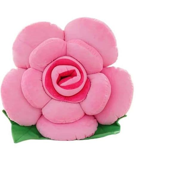 New Large Rose Shaped Pillow Colorful Sofa Flower Cushion Simulated Car Interior Cushion Wedding Party Supplies W260428