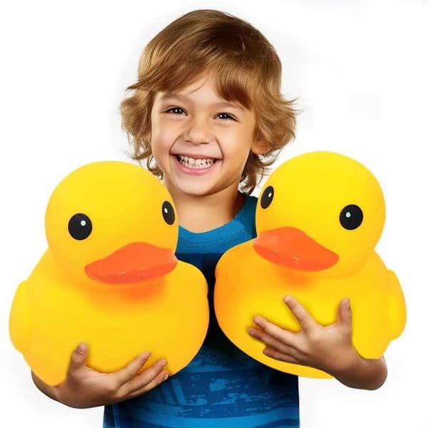 1/2pcs Giant Rubber Duck 102 Inch Duck Giant Rubber Duck Large Rubber Squeaky Big Yellow Rubber Ducks3 year W260428