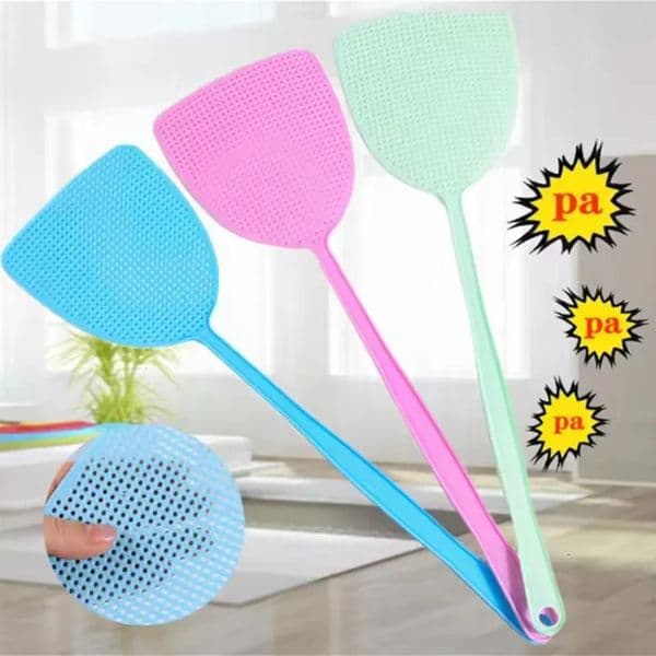 13pcs Effective Plastic Fly Swatter Lightweight Easy To Use for Home Kitchen Outdoor Powerful Insect Pest Control Tool 260429