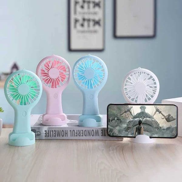 Small Handheld Fan Mini Rechargeable USB Fan Pocket Small Student Office Desktop Portable L260429