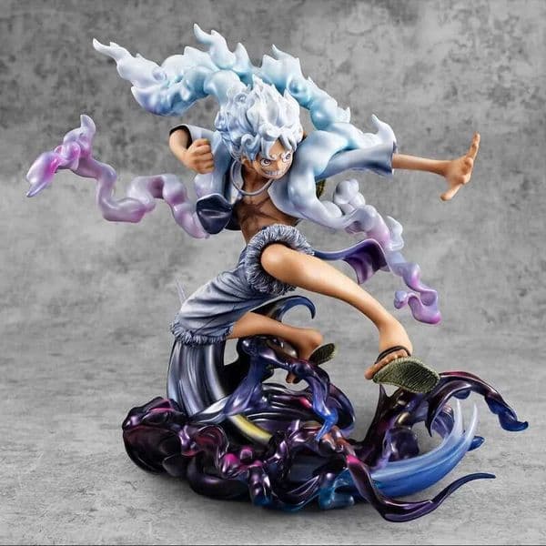 2026 New 23Cm/9In Anime One Piece Gear 5 Action Figure Sun God Nika Luffy Statue Toy Giftsxj250103 C260309 Toy 001 12 L260509