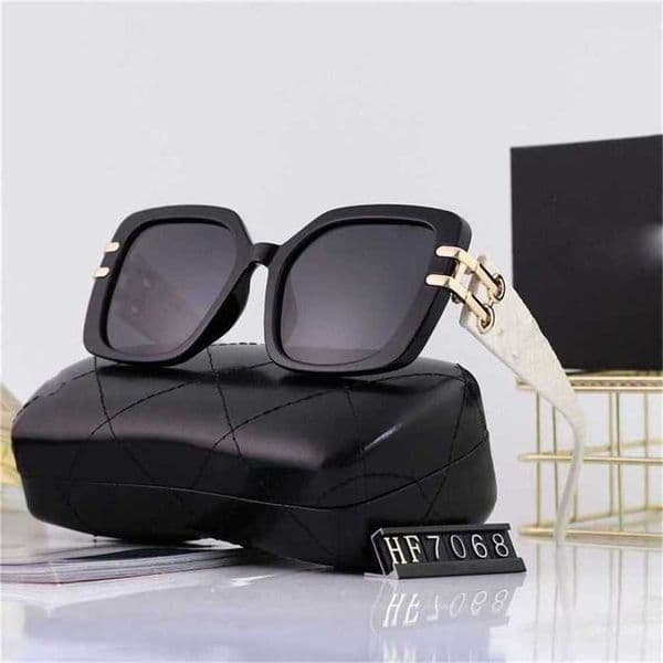 Sunglasses Luxury Designer Sunglasses Wholesale of Polarized Women's Korean Edition Sharp Goods Driving Glasses Same Style Straight