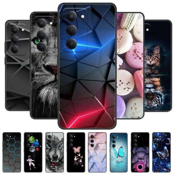 4G Case Redmi15 5G Funda Luxury TPU Shockproof Cartoon Silicone Phone Cover For Xiaomi Redmi 15 Coque S260429