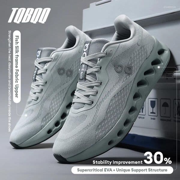 Casual Shoes Men's Lightweight Running Anti-Slip Cushioning Breathable Mesh Sneakers For Jogging Gym Training Fitness Sport Walking