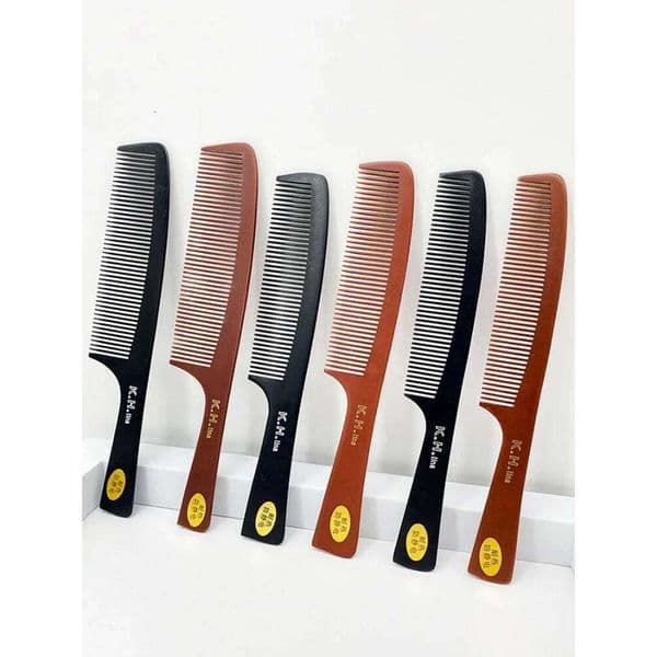 Professional Barber Shop Cutting Flat Head Cut Comb Anti-static Hair Styling Brush Massager Detangling Combs