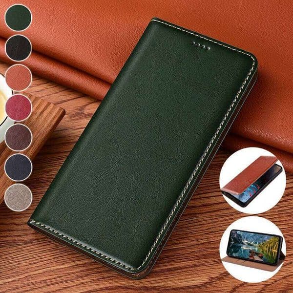 For Samsung Galaxy S8 S9 S10 S20 FE S21 S22 S23 S24 S25 Plus Ultra 5G Wallet Cover A32 A52S A72 A12 Genuine Leather Case S260429