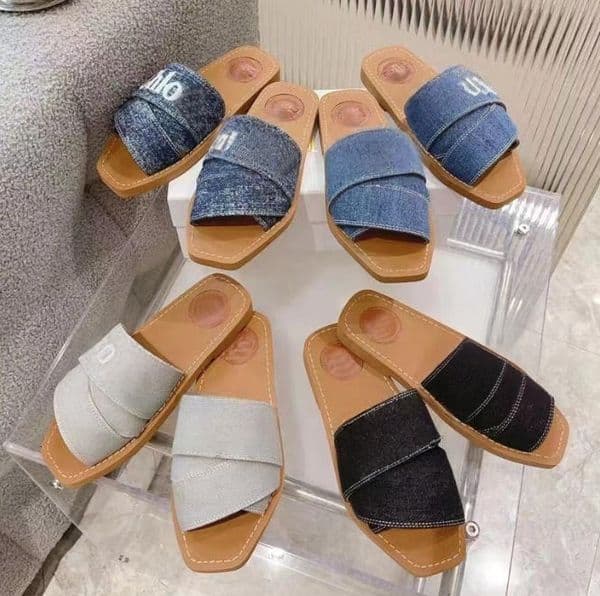 2026 New Fashion Slippers Women's Roman Flat Sandals Non-Slip Slides slippers Flip Flops Women's Slippers Leather Sandals Summer Casual