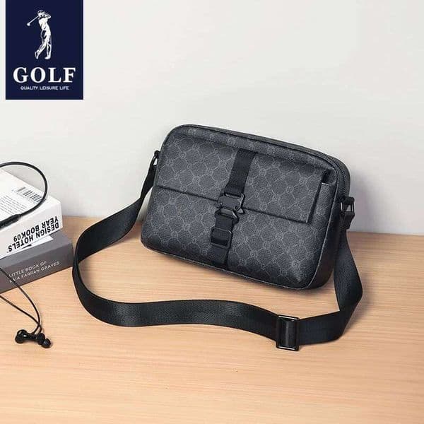 GOLF Crossbody Bag For Men, Large Capacity, Trendy Brand Shoulder Sports Backpack, , Fashion Bag, Mobile Phone Bag