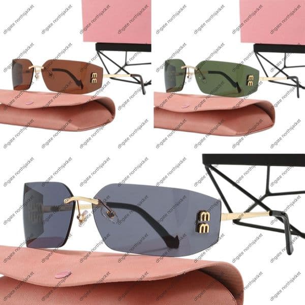 Metal Frame Luxury Sunglasses Women High Quality Glasses Summer Fashion Wearing Trends Beach Vacation Shades Stylish Ladies Eyeglasses With Box Free Shipping