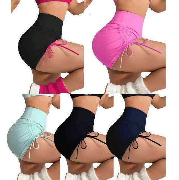 High Waist Yoga Shorts Women Sand Washed Yoga Shorts Workout Shorts Fitness Yoga Lift Butt Fitness Yoga Gym Running Short Pantspocket yoga pants tight fitness