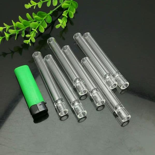 Smoking Pipes Aeecssories Glass Hookahs Bongs New transparent glass suction nozzle