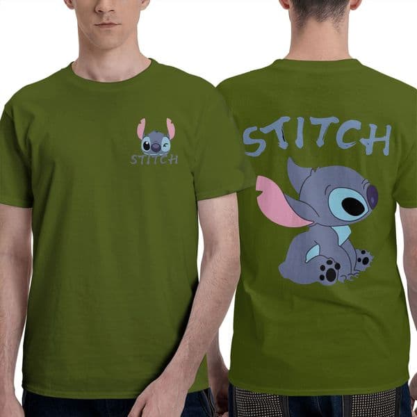 Free shipping 2026 new hot selling summer men's cartoon character printed short sleeved casual cotton T-shirt