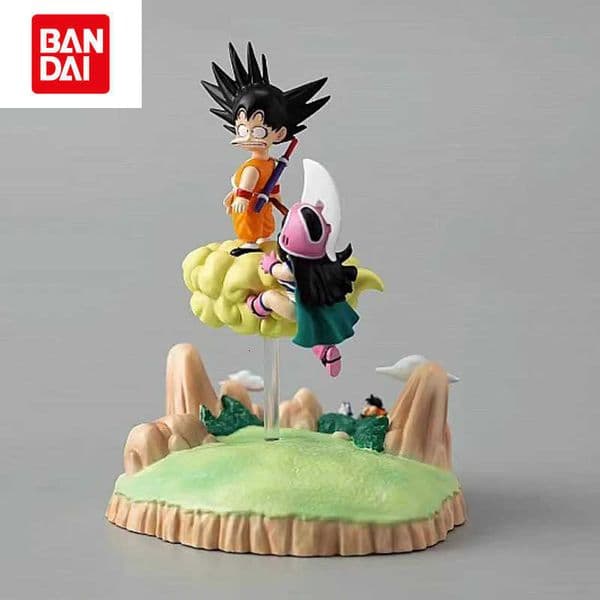 Bandai Dragon Ball Anime Figures Goku Figurine Chichi Action Figure Dbz Pvc Statue Cute Doll Gk Collectible Model Decoration Toys Gifts L260430
