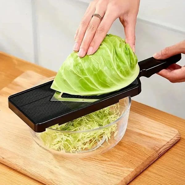 Multi-Functional Cabbage Shredder Manual Food Vegetable Slicer Grater For Salads Potato Cucumber Purple Cabbage Kitchen Gadget 260428