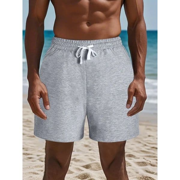 American Retro Mens 100 Pure Cotton Sports and Casual Shorts for All Seasons Womens Street Wear 260430