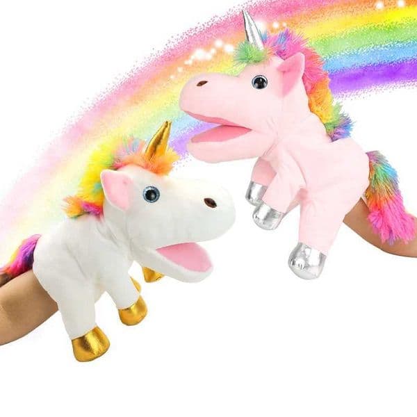 1/2pcs Hand Puppet Plush Doll Stuffed Animal Soft Figurine Kids Educational Kindergarten Toy Gift for Children Birthday L260430