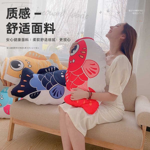 Creativity and Fengyu animation pillow plush toy doll sofa cushion bed big pillow doll gift L260430