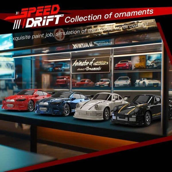 2025 New Kf20 1:64 Drift Rc Four-wheel Remote-controlled Racing Car Full Proportions Desk Competition Toy Boys Ideal Gifts. Y260131