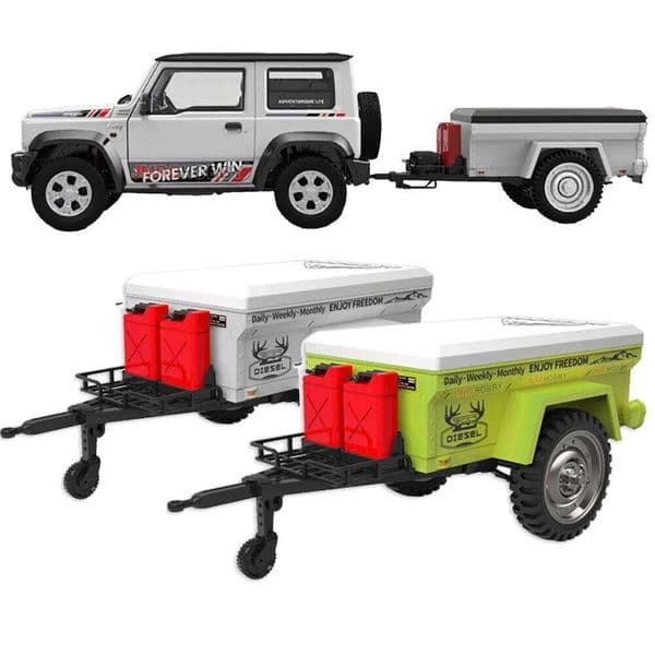 HG4-54 Semi Trailer Kit For HG4-53 Licensed SUZUKI JIMNY 1/16 Scale RC Car Crawler Y260131