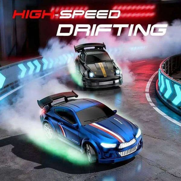 1:64 Mini desktop remote control rc Professional four-wheel drive drift racing Electric pocket car Children's toy Y260131