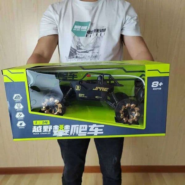 New 1:14 Four Channel Wireless Steering Wheel Remote Control Car Mountain Off-Road Vehicle Climbing Electric Racing Gift Toy Y260131