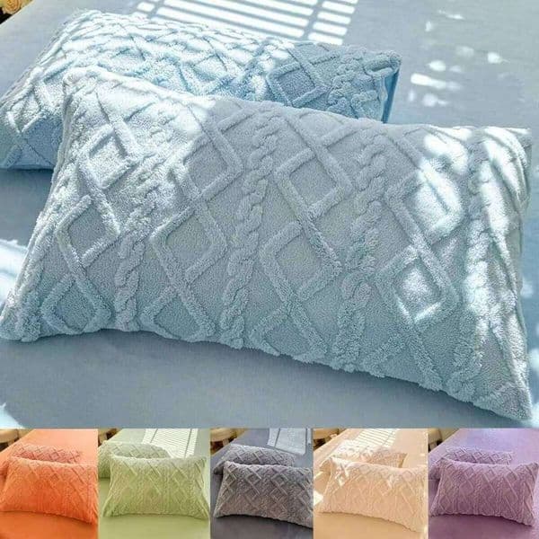 MissDeer 2pcs Pillowcase Taff Velvet 48x74cm Pillowslip Rectangle Cushion Cover Warm Pillow Case fundas de almohada 26Y0202