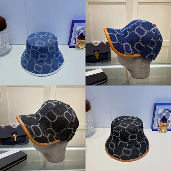 Cowboy Bucket Hat Designer Luxurys Hats Letter Cap Designer Baseball Caps Atmosphere Fashion Leisure Sunshade Cap Versatile Hat Couple Travel Wear