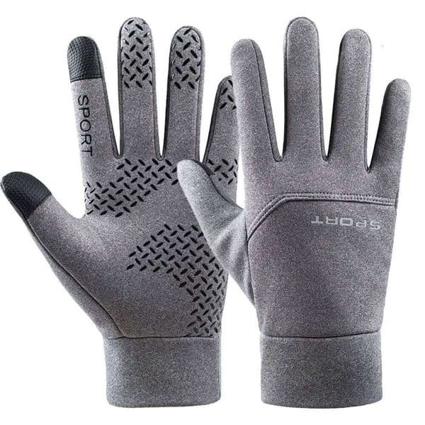 Winter 1Pair Warm Male Two Out Waterproof TouchScreen Cycling Protective Mittens Full Finger Gloves XJ260202