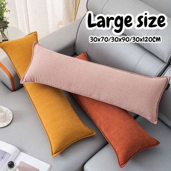 30x70/30x90/30x120CM Rectangle Throw Pillow Nordic Simple Waist Cushion Cover Decor Home Decorative Pillowcase Large Size 26Y0202