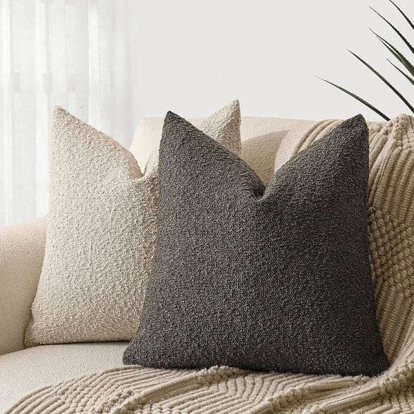 Soft loop Yarn Pillowcase 30x50/40/45/50cmThickened lamb wool Teddy Curly Solid cushion cover for Bedroom Sofa Home Decor 26Y0202