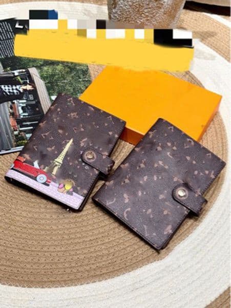 Designer notebook Classic European Style Notebook Gift Set PU Leather Cover with Floral Pattern Design