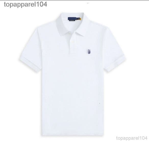 High Quality Spring Luxury Italy Men T-Shirt Designer Polo Shirts High Street Embroidery small horse Printing Clothing Mens Brand Polo Shirt size S-2XL a32