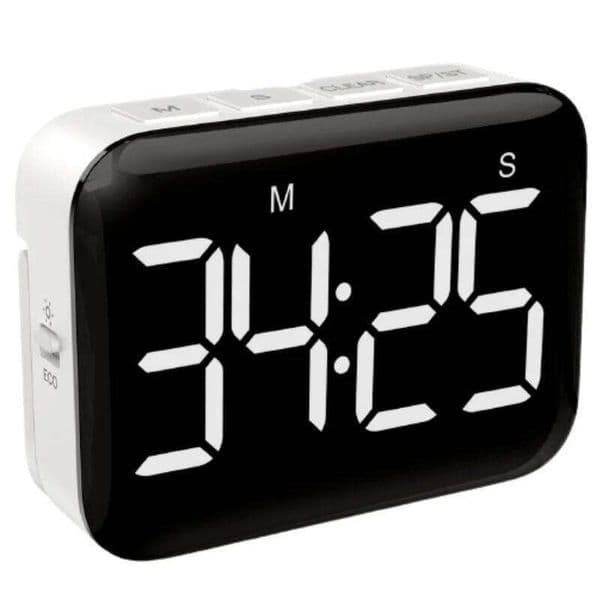 Countdown For with Count Up Large Display Kitchen Timer for Cooking Classroom Office 26Y0203
