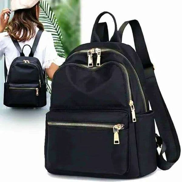 Fashionable Large Capacity Women's University Backpack Waterproof Laptop Travel Leisure Simple Versatile Shoulder Bag Z260204