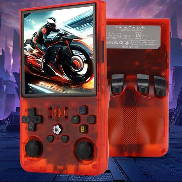 Portable Open Source 720x720 Compact 4000mAh Battery 4 Inch Screen Eye Care Handheld Game Console for Indoor J260204