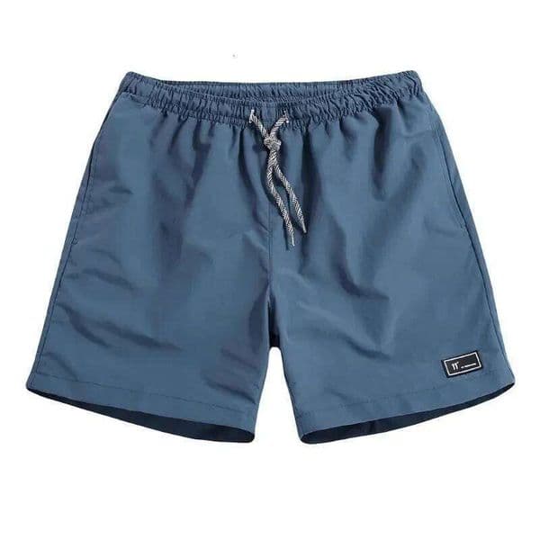 Summer Men Drawstring Short Pants Large Size Thin Casual Quick-Drying Printed Shorts Swim Surfing Beachwear Sports Cloth XJ260204