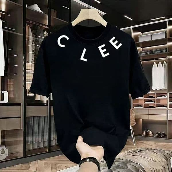 Summer Parisian brand designer T-shirts: Men's casual round-neck cotton T-shirts, women's fashion short-sleeved T-shirts