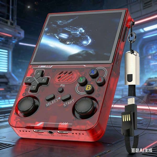 1 Set R36XX Game Console R36xx Retro ABS Nostalgic Open Source Handheld Can Be Used For Online Gaming WiFi Connection J260204