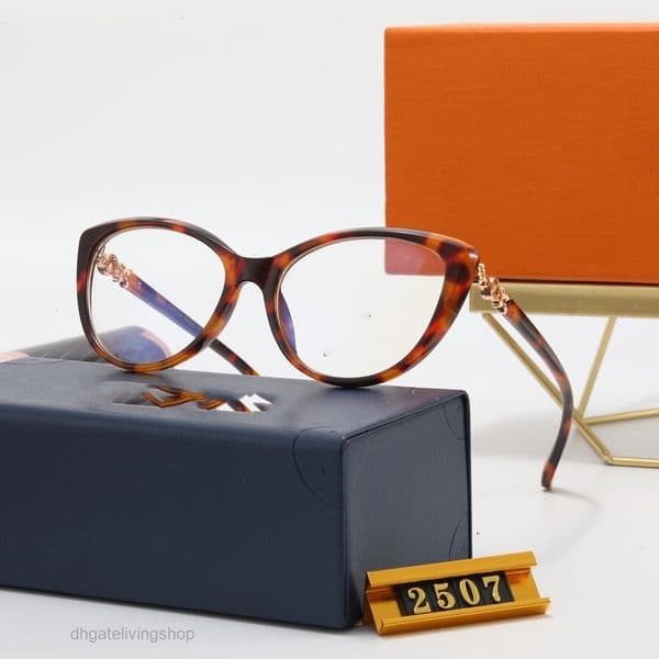 with box Men Women lou vuttines sunglasses Sunglasses-style Womens Cat Eye Non-prescription Glasses Mens UV Protection Polarized Outdoor