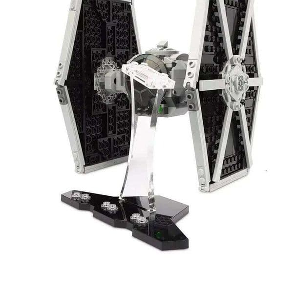 2026 New MOC 400pcs+ Space War Series Tie Fighter DIY Building Blocks Sets With 3 Figures Educational Compatible Toys for Children 26W0205