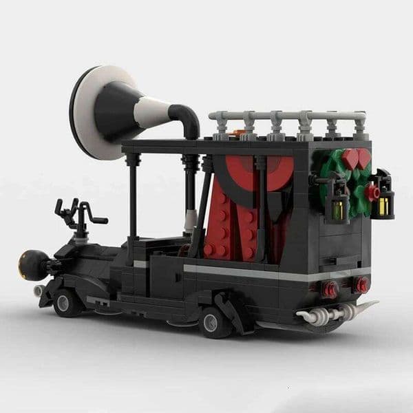 2026 New 451pcs MOC The Nightmareal Before - Mayor's Car Model Building Blocks Set Bricks Toys Children Christmas Halloween Birthday 26Y0205