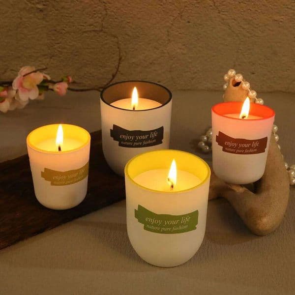 Aromatherapy Soy Candle Bedroom And Bathroom Mixed Wax Scented Candles for Relaxing Home Environment H260205