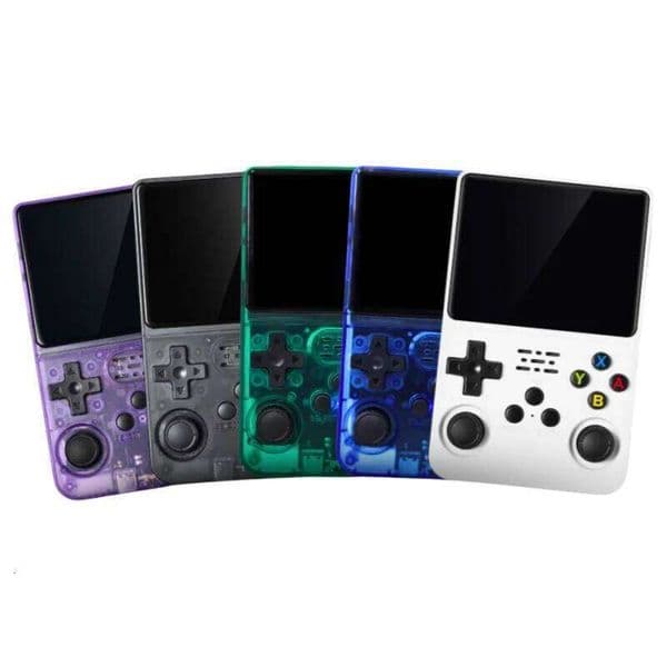 R36S Retro Video Handheld Console Linux System 3.5 IPS Screen Built in 3000mAH Battery 64/128 TF Card Preinstalled Game H260205