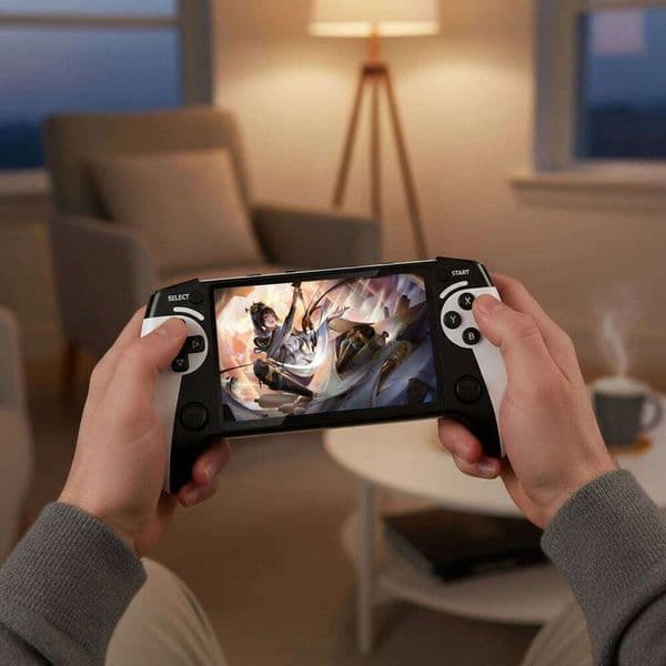 New X9 5.5 Inch Screen Type-C Charging Handheld Video Game with 20000+ Games Retro Gaming Console H260205