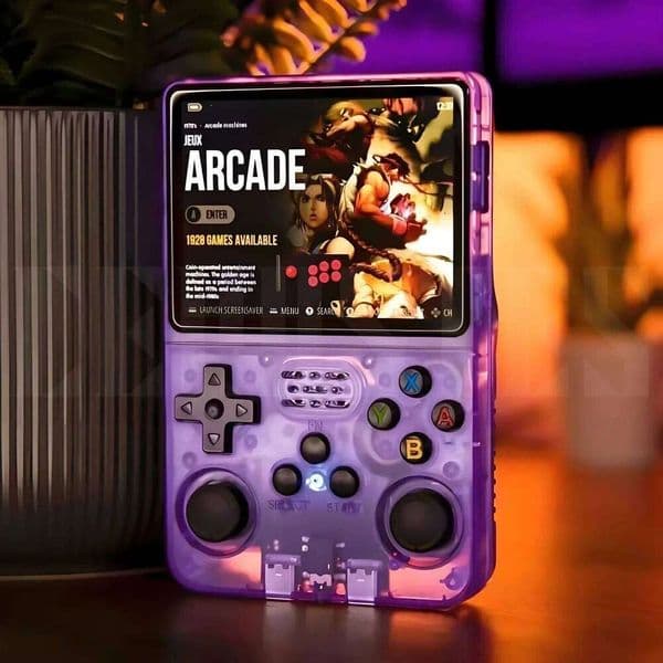 R36S Retro Handheld Game Console Linux System 3.5 Inch IPS Screen R35s Pro Portable Pocket Video Player 128GB Games H260205